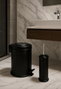 Hermia Juego de baño de 2 piezas Negro